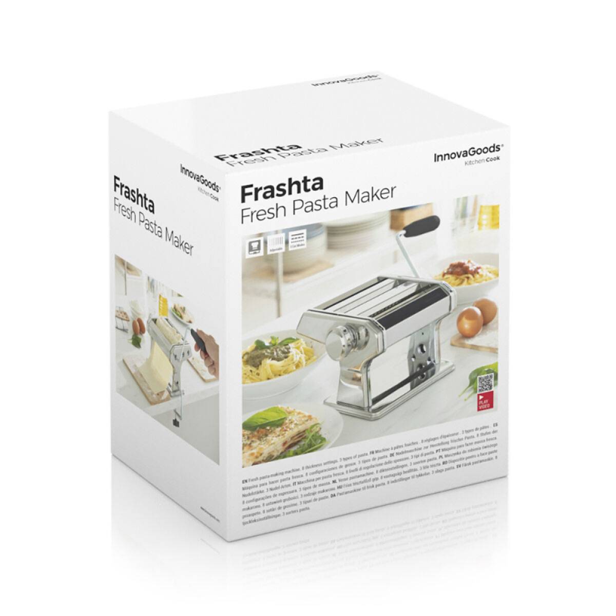 Innovagoods Machine For Making Fresh Pasta With Recipes Frashta, V0103359