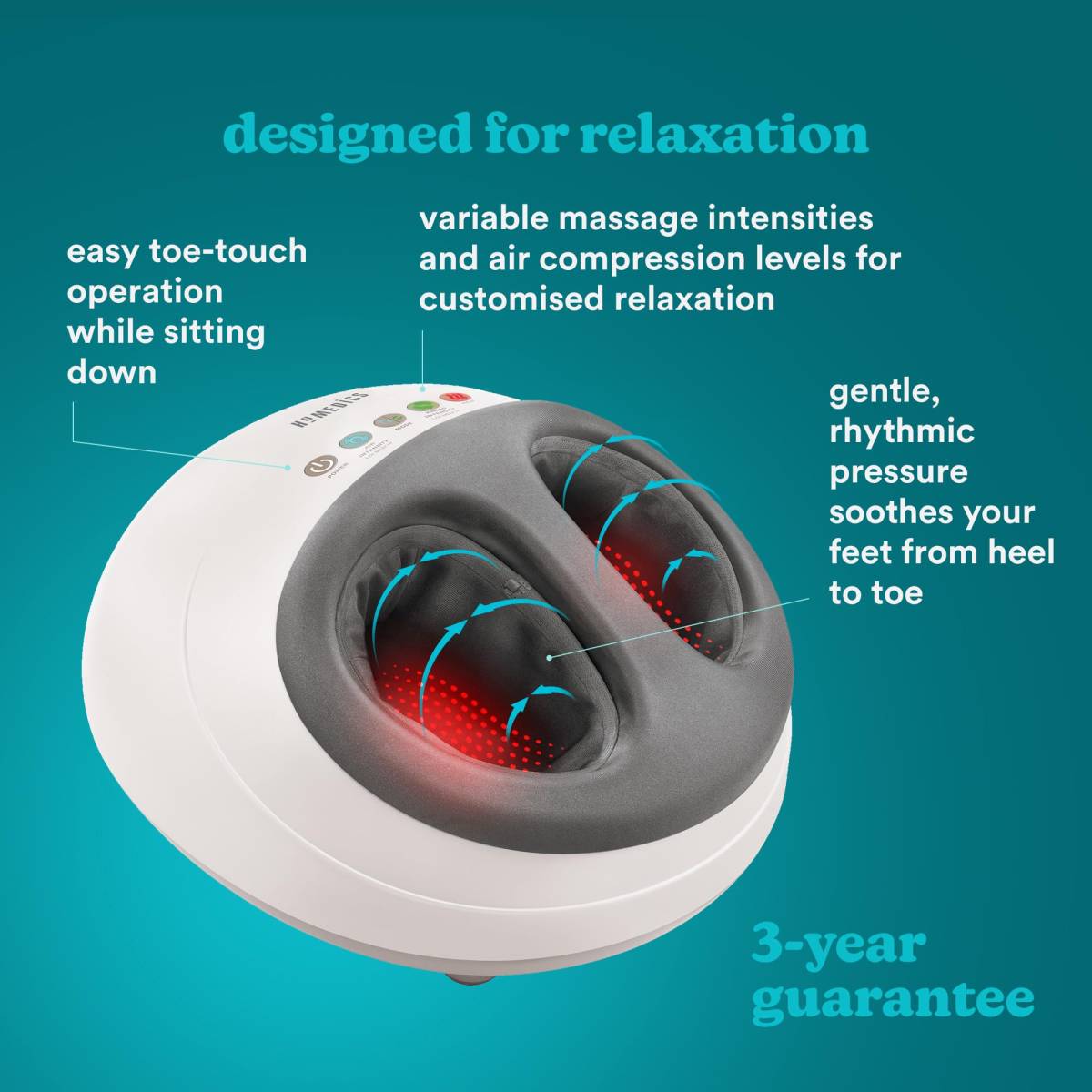 Homedics Shiatsu Air Pro Foot Massager