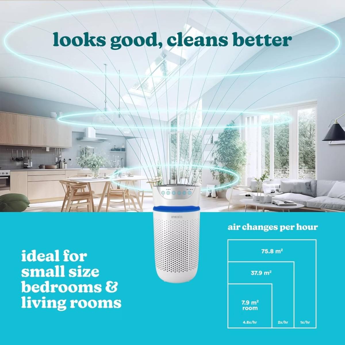 Homedics Large Tower Air Purifier