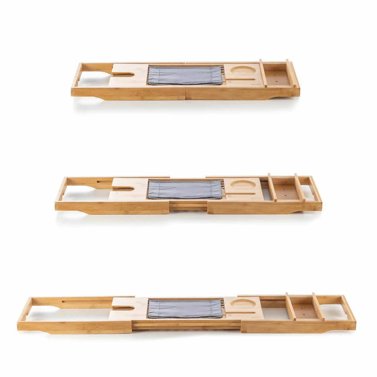 Innovagoods Extendable Bamboo Bath Tray Trayth, V0103785