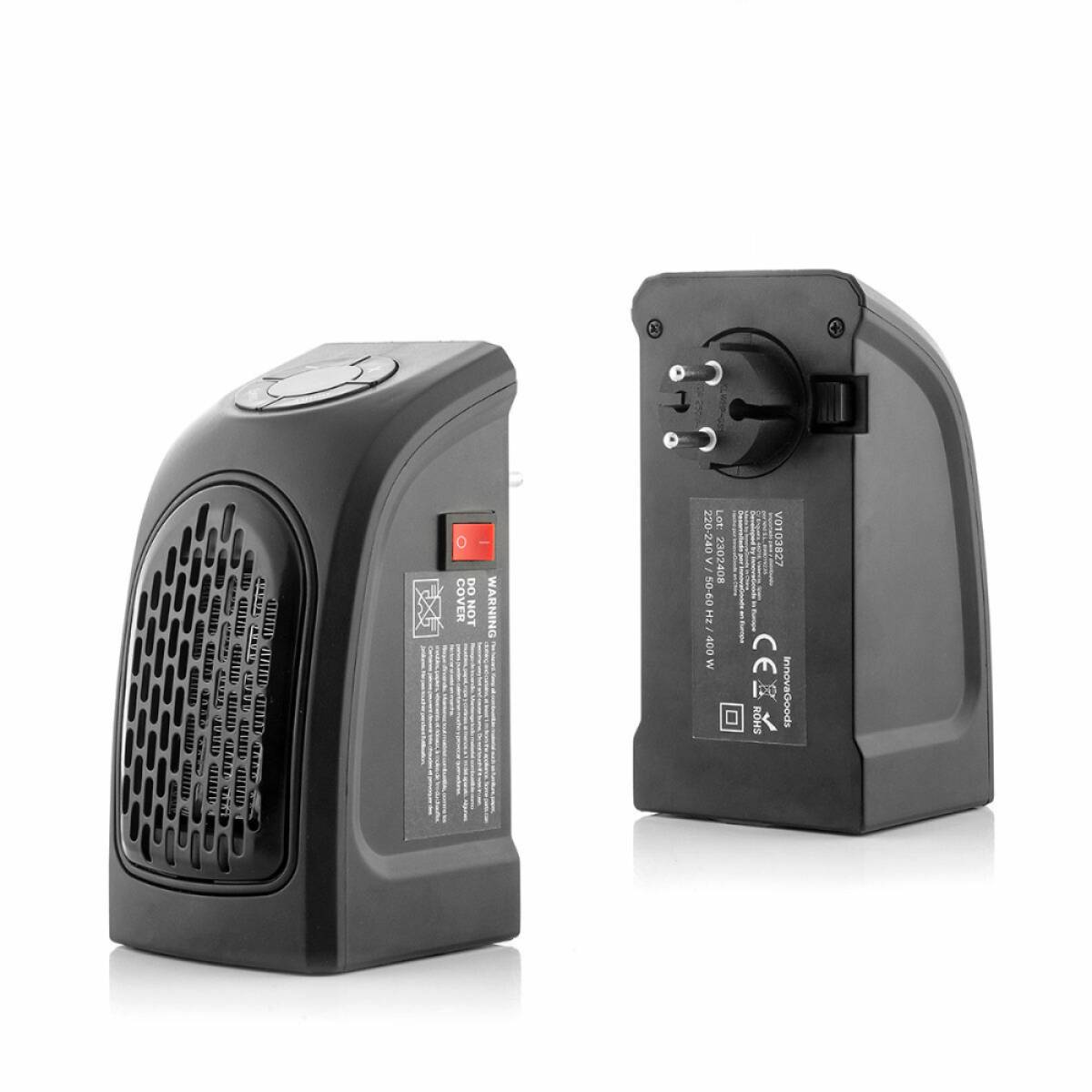 Innovagoods Portable Mini Plug Heater Heatpod 400w, V0103827