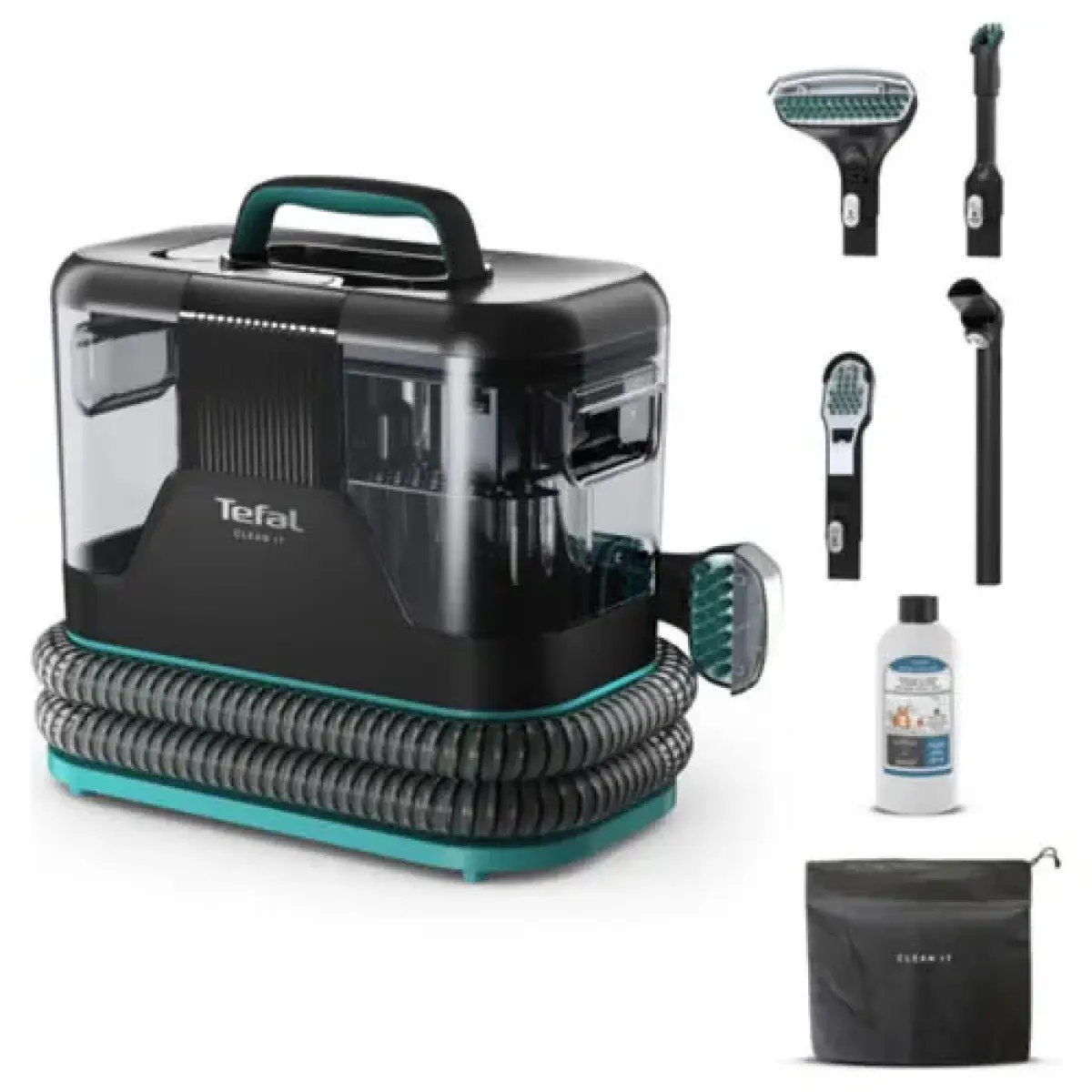 Tefal Clean It Spot Cleaner - 750 W Portable Carpet & Upholstery Cleaner | Iz5020m0