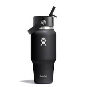 Hydro Flask - 24 Oz Flex Straw Travel Bottle Black
