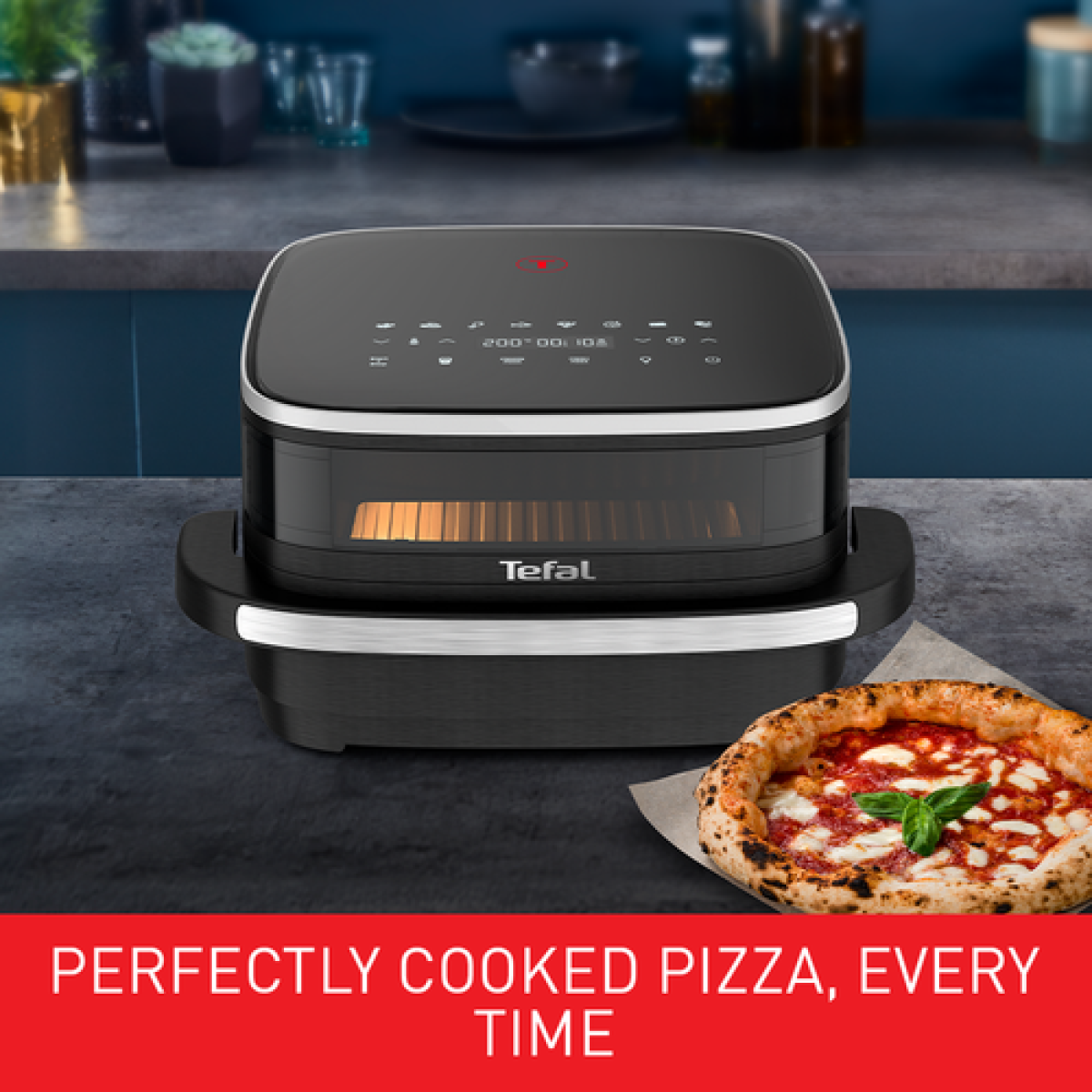 Tefal Easy Fry Xl Surface, 10 Presets, Black 2200w
