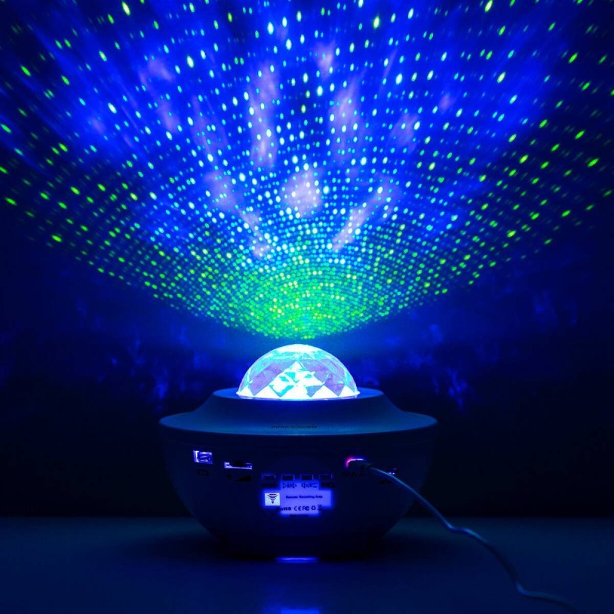 Innovagoods Led Star Projector And Laser With Speaker Sedlay, V0103834