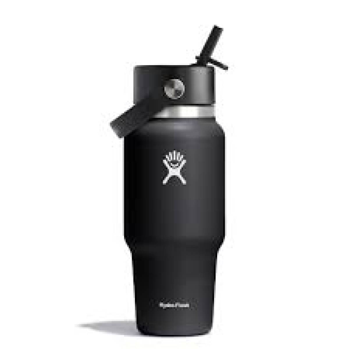Hydro Flask - 24 Oz Flex Straw Travel Bottle Black