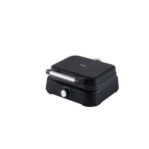 Zilan Xl Waffle Maker [1500w], Fixed Aluminum Plates + Adjustable Thermostat, Zln3959