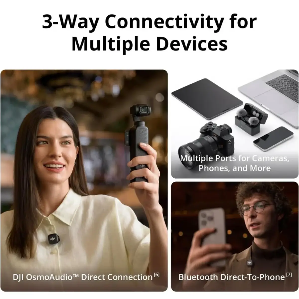 DJI Mic 3 | Advanced Mini Wireless Microphone