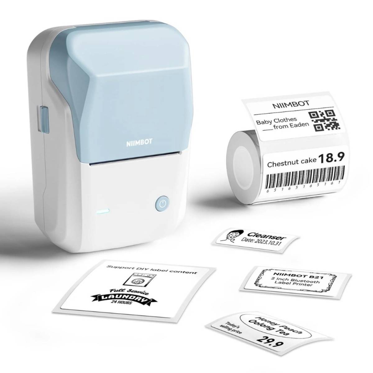 NIIMBOT B1 Label Maker Machine Thermal printing with Tape