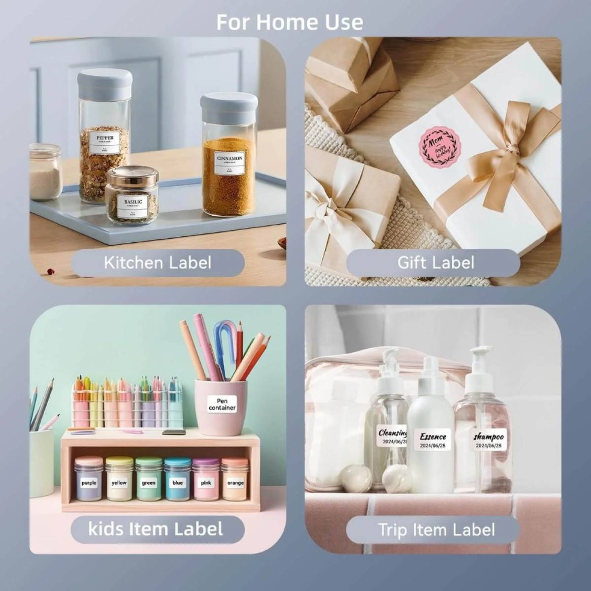 NIIMBOT B1 Label Maker Machine Thermal printing with Tape