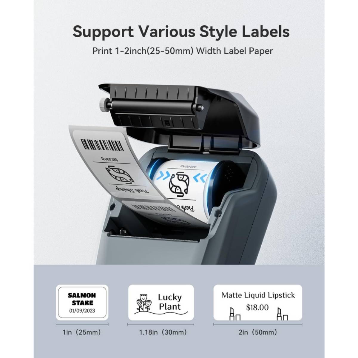 NIIMBOT B1 Label Maker Machine Thermal printing with Tape