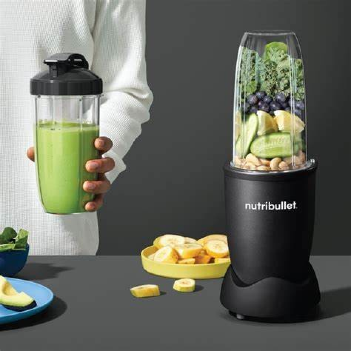 Nutribullet Nb9-1212ak 9 Piece Set, Multi-function High Speed Blender