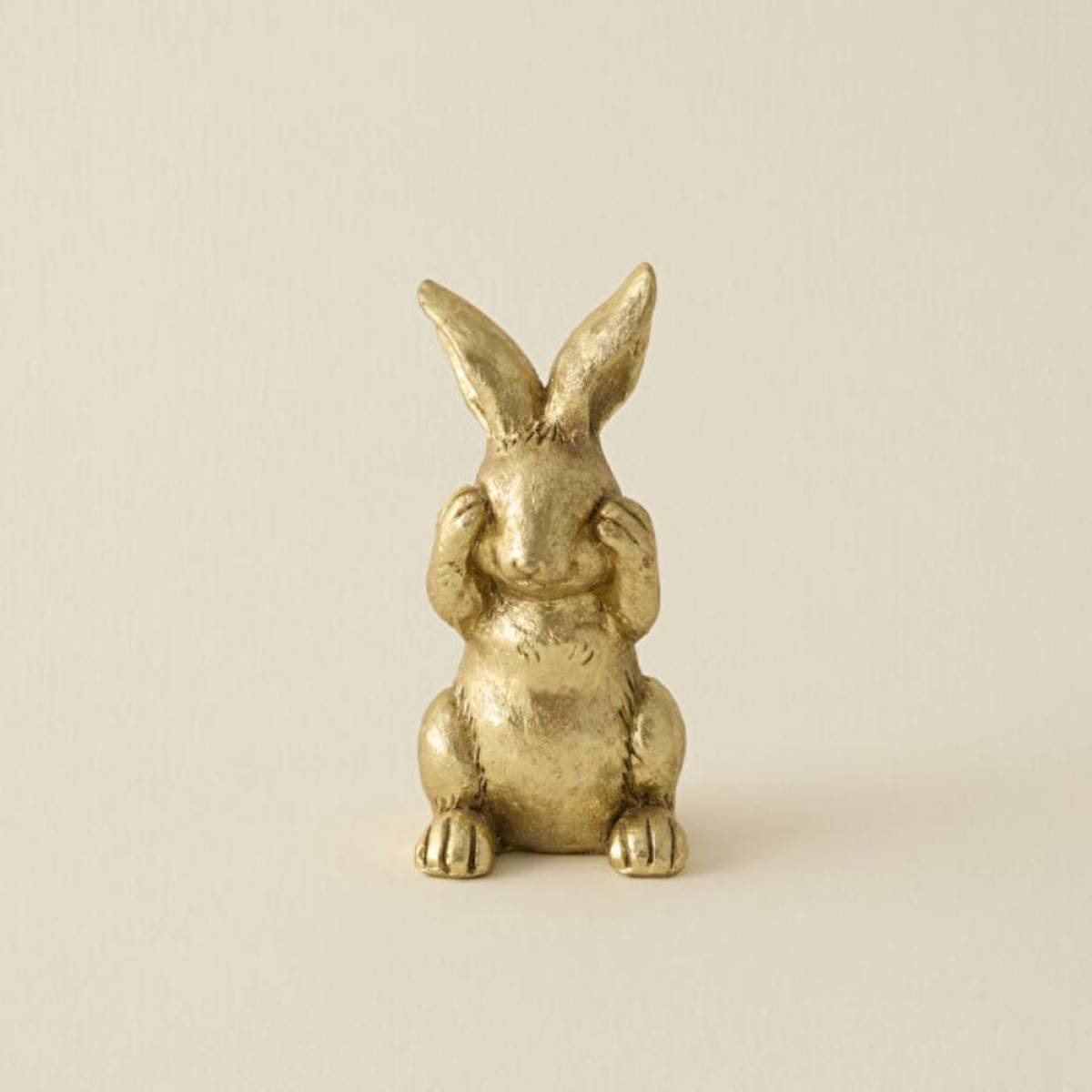 Karaca Home Helen Bunny “not Watching” Trinket - Gold