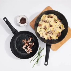 Korkmaz set of 2 ornella frypan 24 + 28 cm