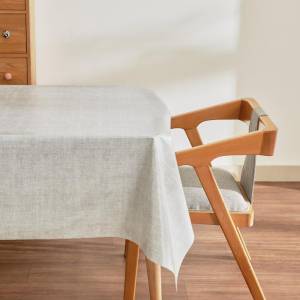 Karaca Home Luna Pvc Tablecloth 140x200 Cm - Grey