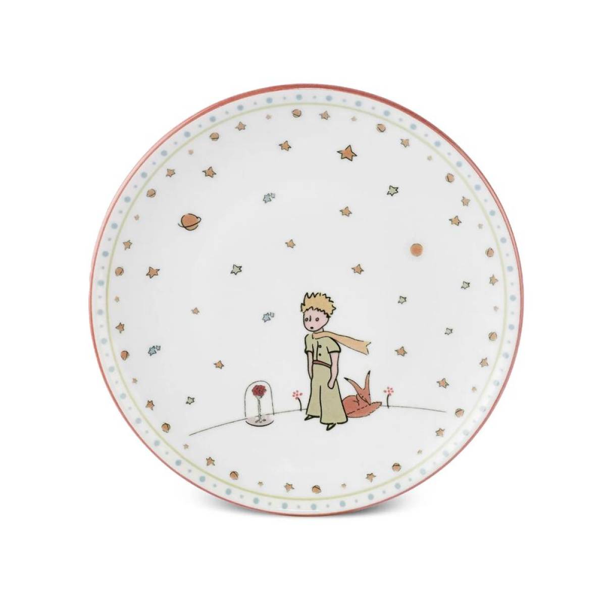 Karaca Little Prince 6-piece Ceramic Cake Set 20 Cm | Stoneware Dessert Plates