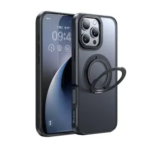 Mcdodo Magnetic Ring Stand Case for iPhone 16 Pro
