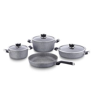 Korkmaz a3919 palma 7 pcs cookware set •