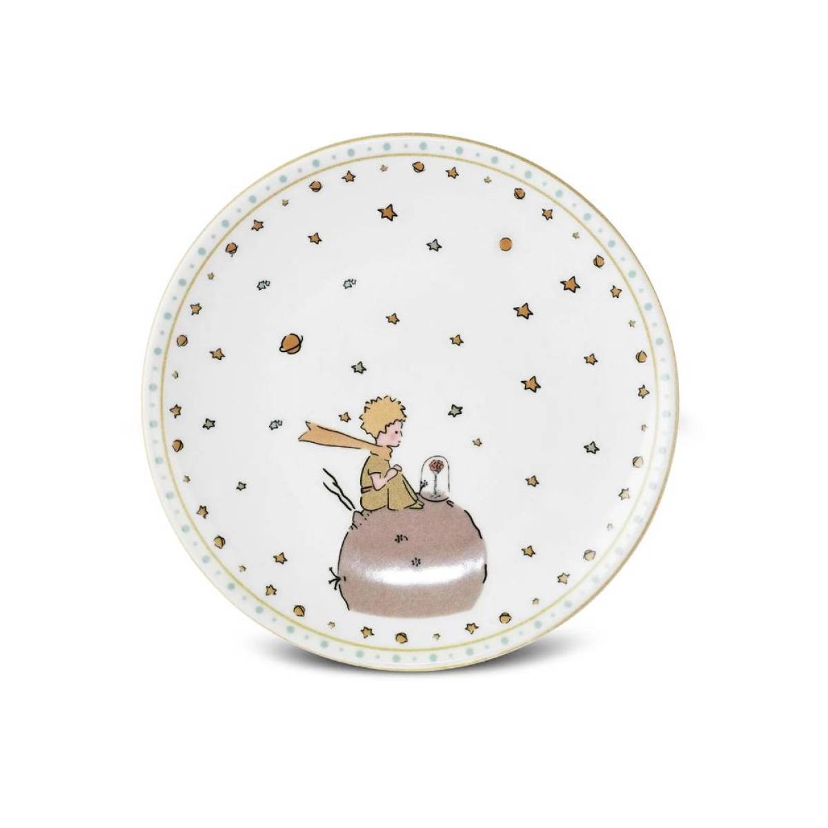 Karaca Little Prince 6-piece Ceramic Cake Set 20 Cm | Stoneware Dessert Plates