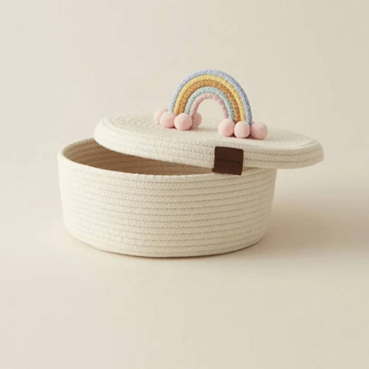 Karaca Home Rainbow Handled Woven Storage Box 21x11 Cm