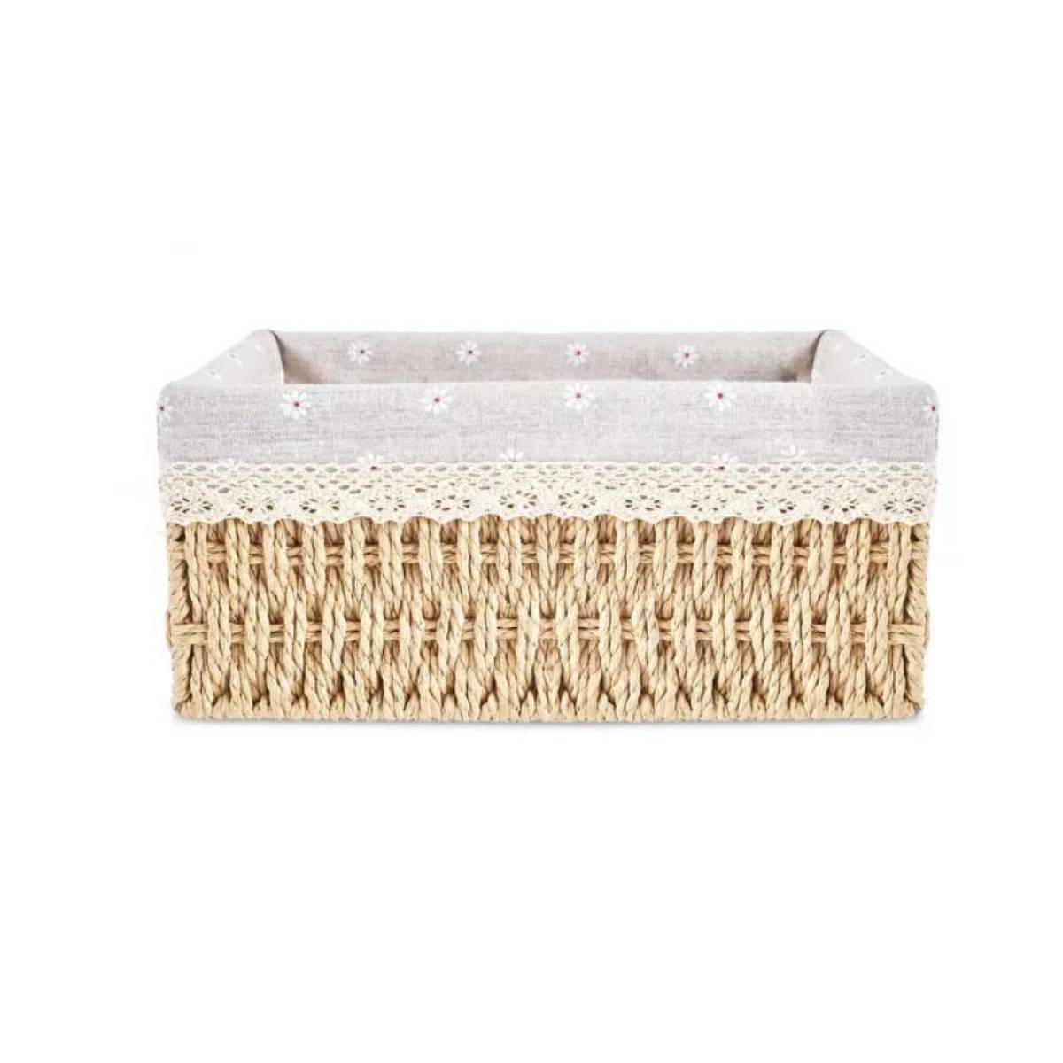 Karaca Olive Bread Basket 26 Cm - Beige Cream | Wicker Serving Basket