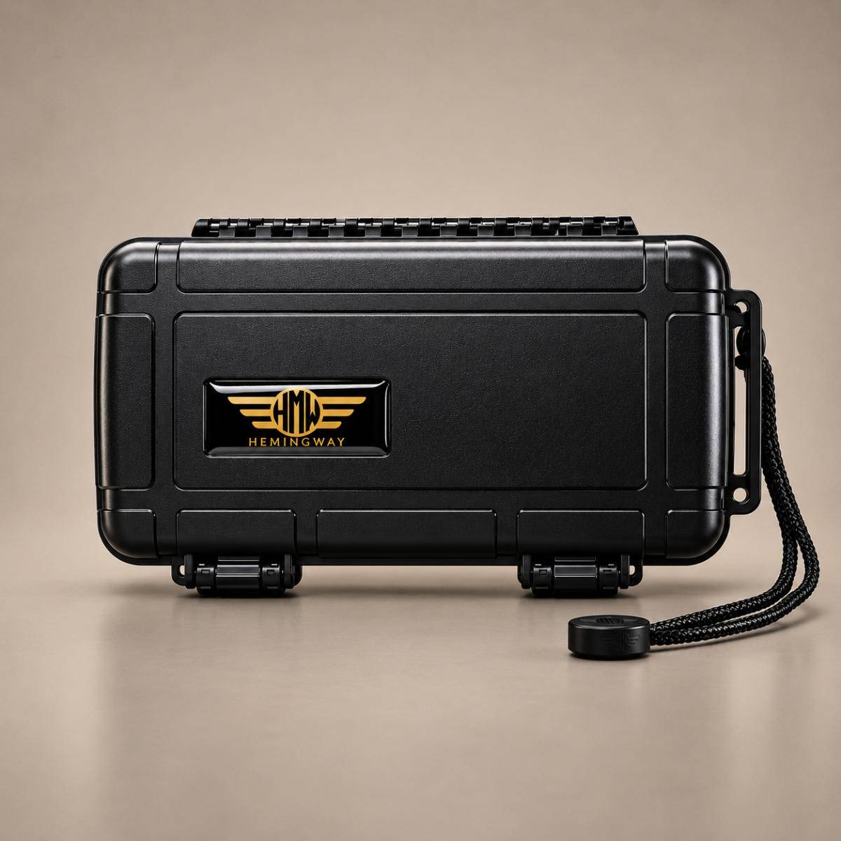 Hemingway Travel Cigar Box Small Hard Case, Hem-7001
