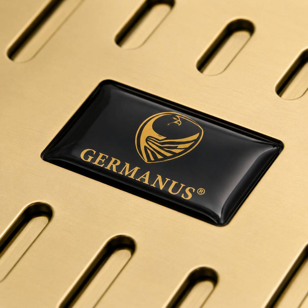 Germanus Cigar Humidor Humidifier – Premium Gold Cuboid Design, Wlhu0009