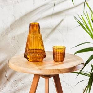 Karaca Pier Bedside Jug Amber, 153.09.01.3182