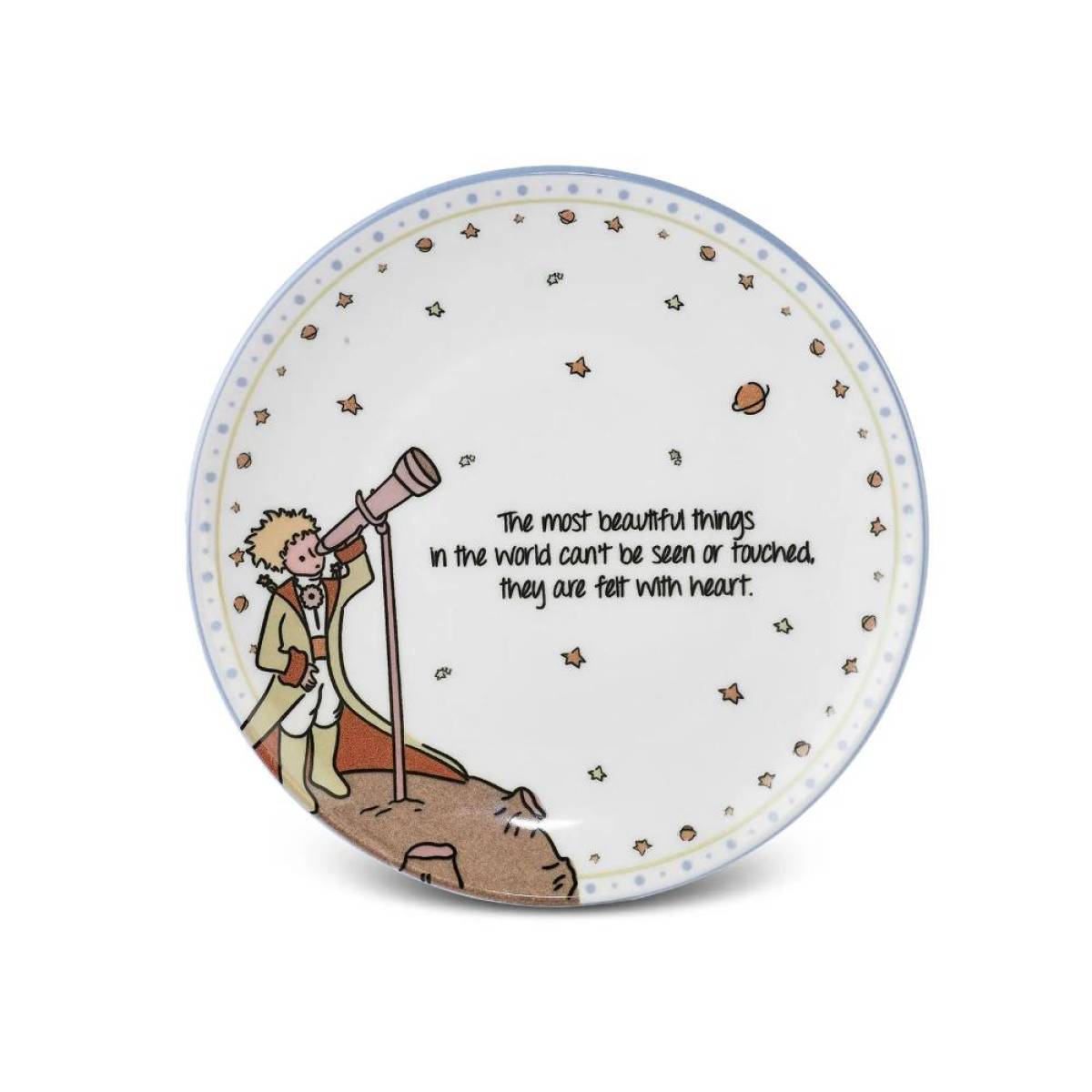 Karaca Little Prince 6-piece Ceramic Cake Set 20 Cm | Stoneware Dessert Plates