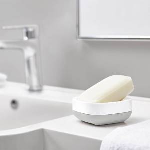 Joseph Joseph Slim Compact Soap Dish White