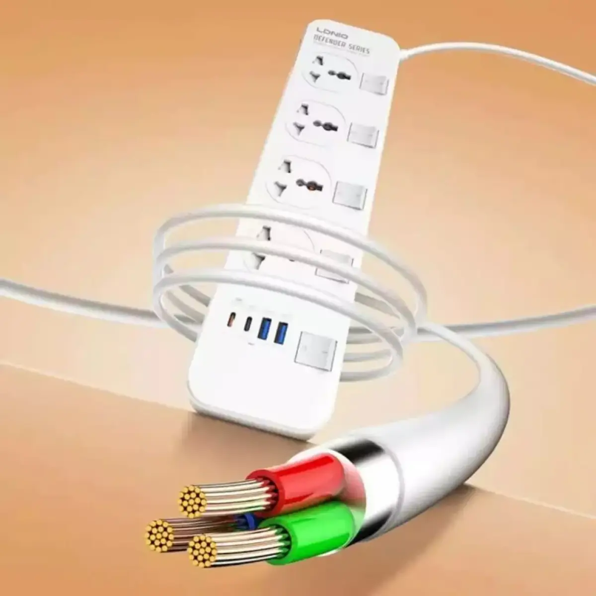 Ldnio SC4408C Power Strip 20W USB-C