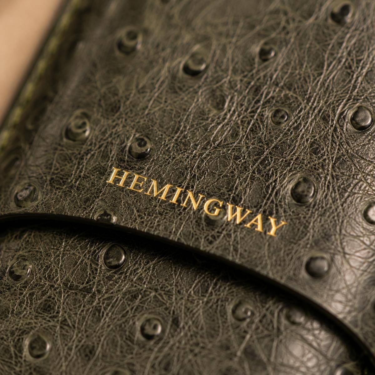 Hemingway Premium Leather Cigar Case – Holds Up To 3 Cigars, Hmw3pgy