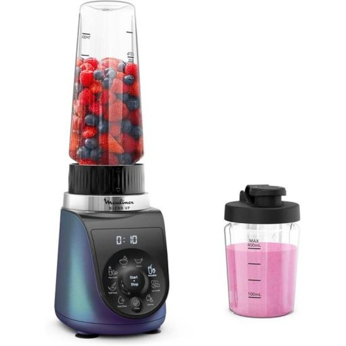 Moulinex Personal Blender High Speed 1000w 8prg