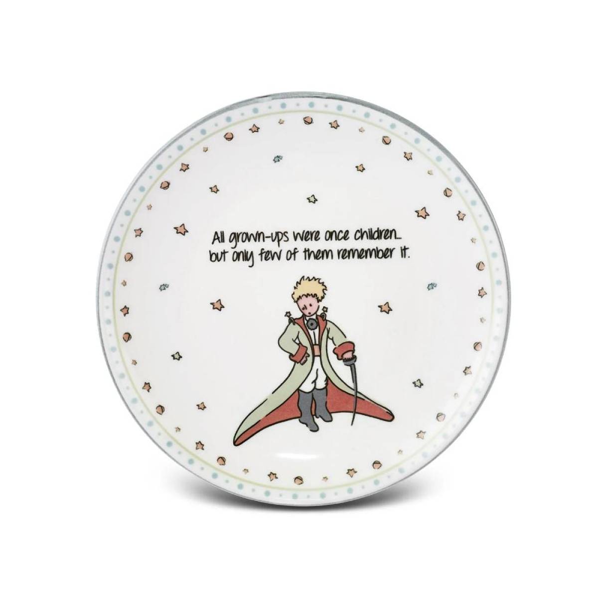 Karaca Little Prince 6-piece Ceramic Cake Set 20 Cm | Stoneware Dessert Plates