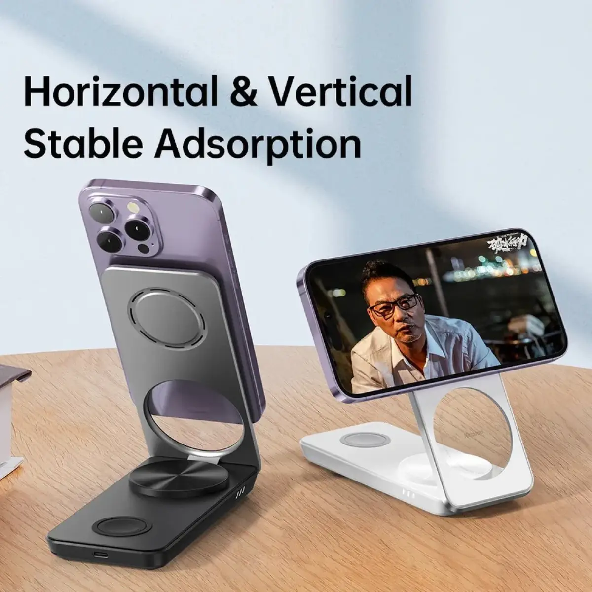Mcdodo 3 in 1 Foldable Magnetic Wireless Charger CH-115