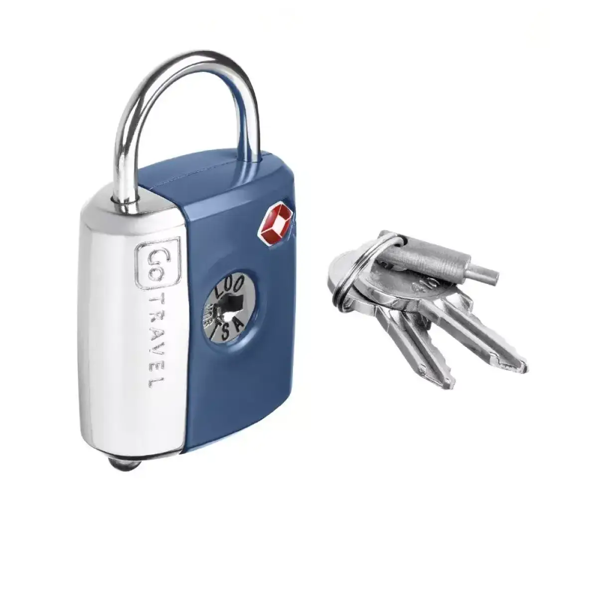 Go Travel Dual Combi/Key Padlock TSA