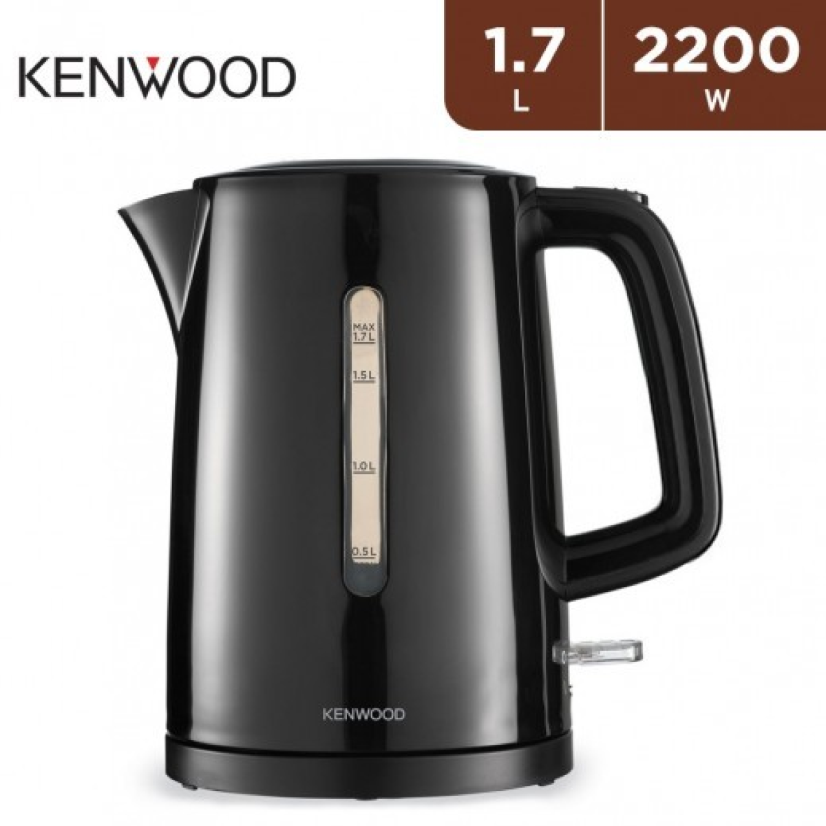 Kenwood Cordless Electric Black Kettle ZJP00.000 GCC