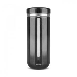 Karaca Mastermaid Locked Glass Storage Container – 1080 ml | Black, 153.09.01.5807