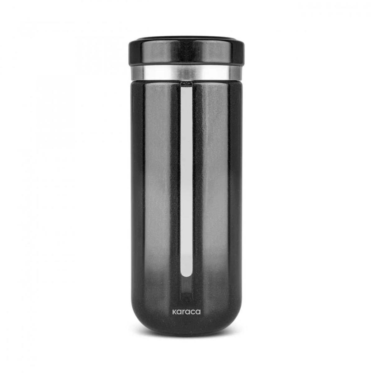Karaca Mastermaid Locked Glass Storage Container – 1080 ml | Black, 153.09.01.5807