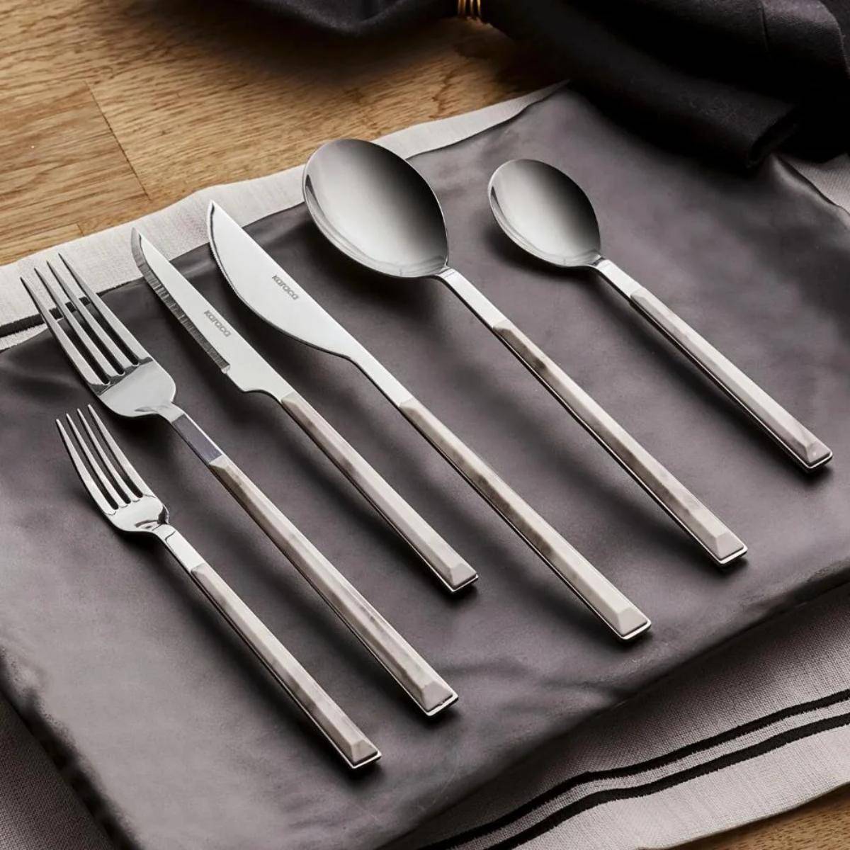 Karaca Leda 36-Piece Cutlery Set for 6 people, 153.03.08.4616