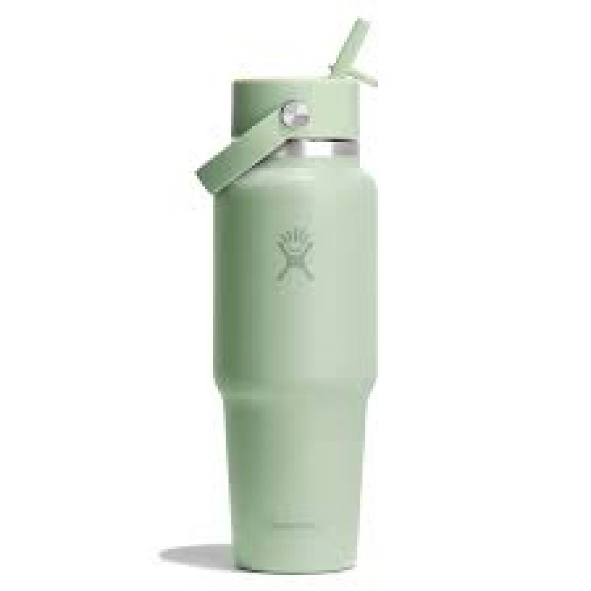 Hydro Flask - 32 OZ WIDE FLEX STRAW TRAVEL BOTTLE MERMAID GREEN