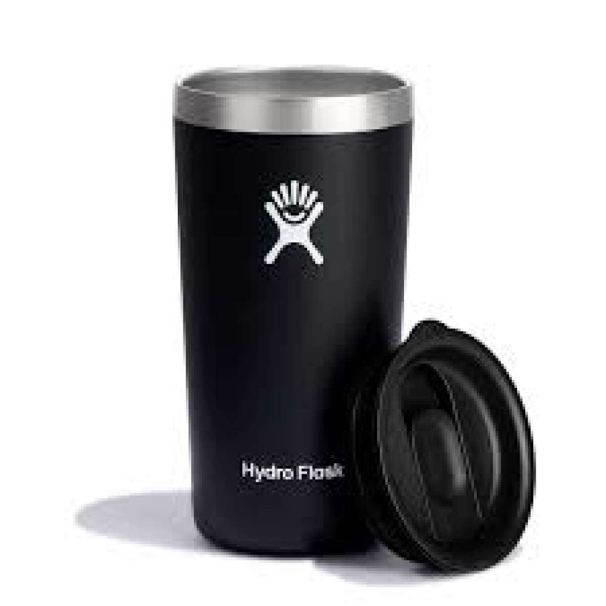Hydro Flask - 12 OZ ALL ROUND TUMBLER PRESS-IN LID BLACK
