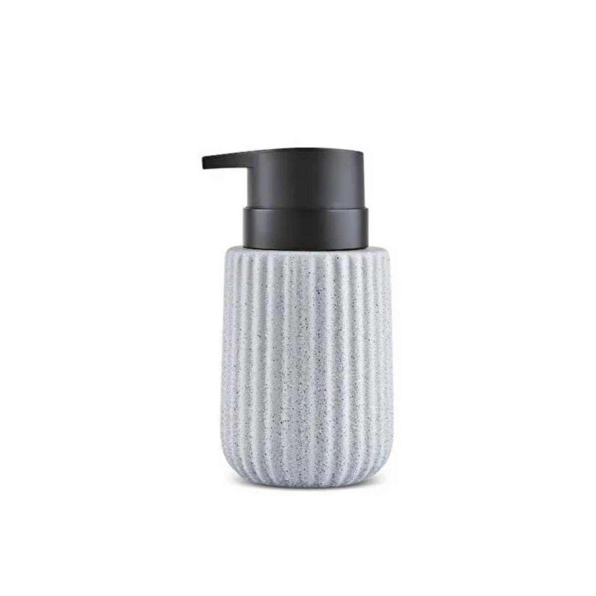 Karaca Trina 3-piece Grey Bathroom Accessory Set - Dolomite Stone Finish