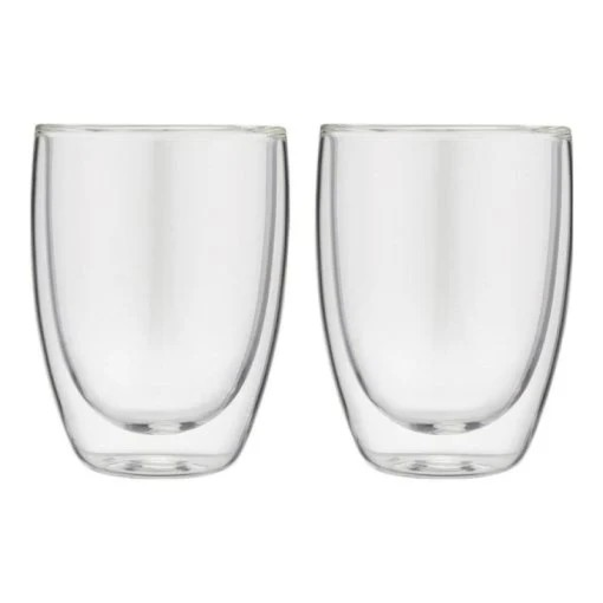 Bialetti BIADBW015 Double-Wall Verona Glass Cups 250ml Set of 2