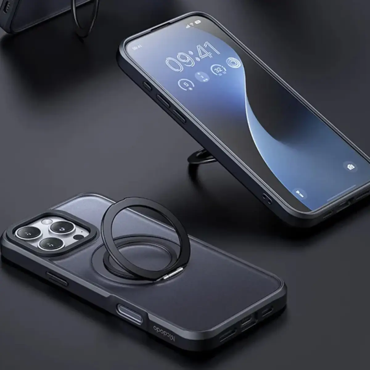 Mcdodo Magnetic Ring Stand Case for iPhone 16