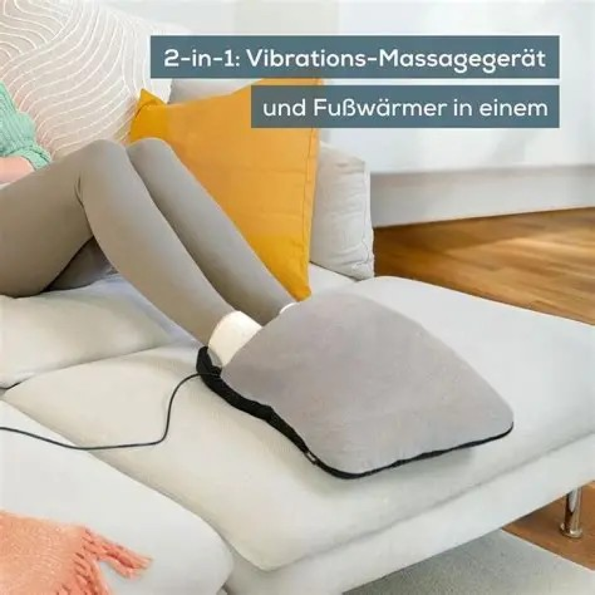 Beurer FM28  2 in 1: Vibration massager and foot warmer in one