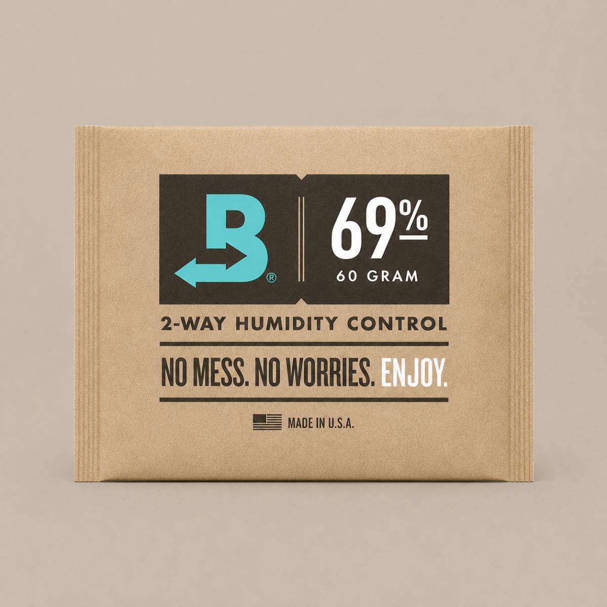 Boveda B69 Cube 69% Rh Cigar Humidification Pack – 60g, B6960owc