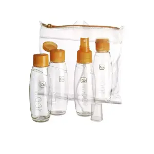Go Travel Cabin Bottle Set (Orange)