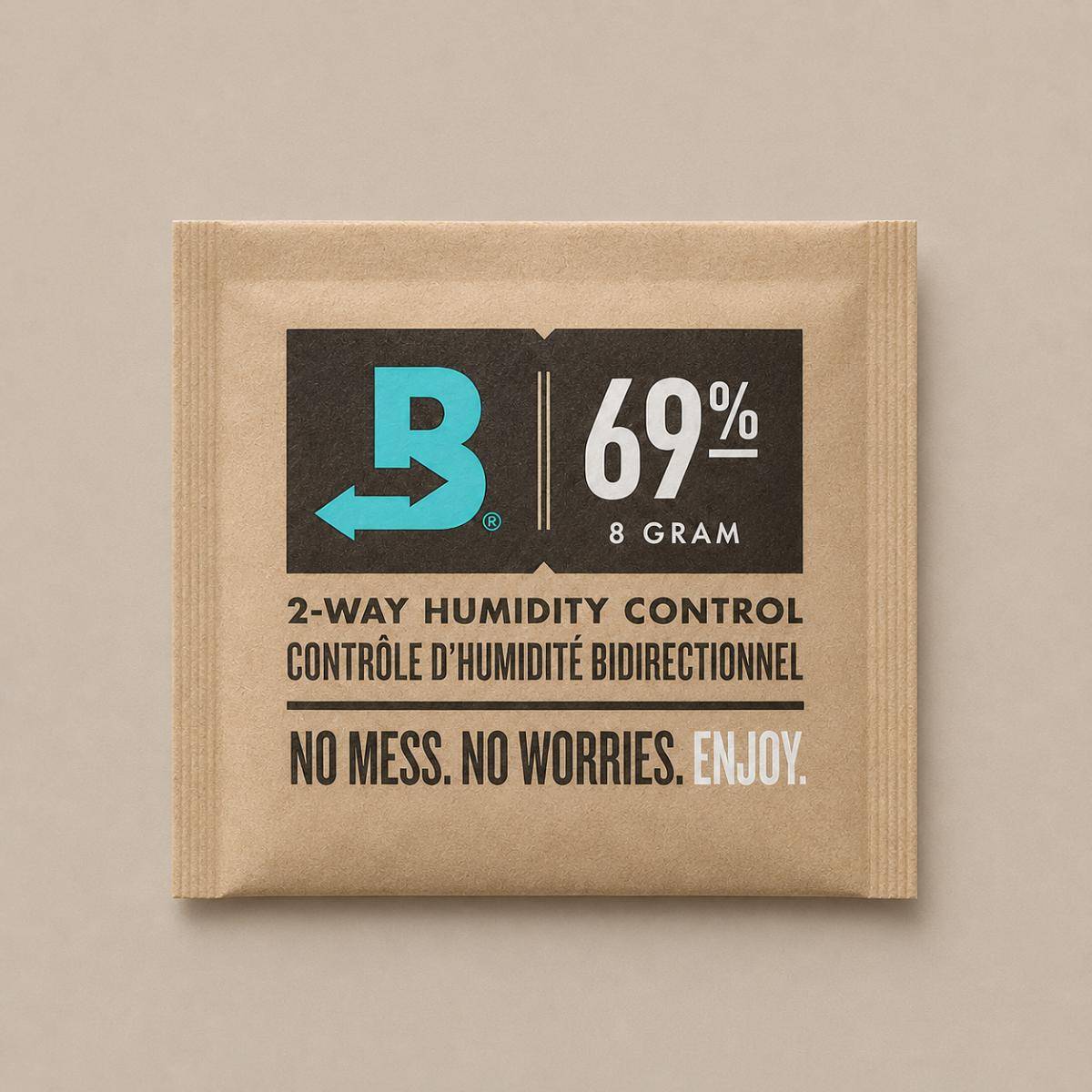Boveda B69 Cube 69% Rh Two-way Cigar Humidity Pack – 8g, B6560owc