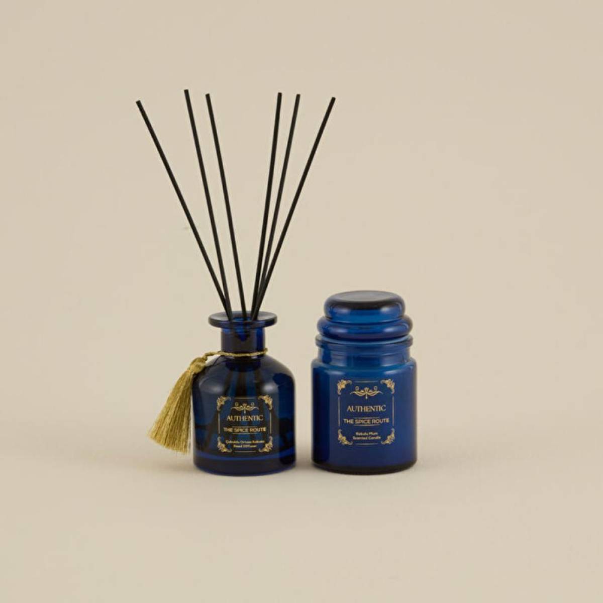 Karaca Home Authentic Series The Spice Route Reed Diffuser | Woody Oriental Home Fragrance